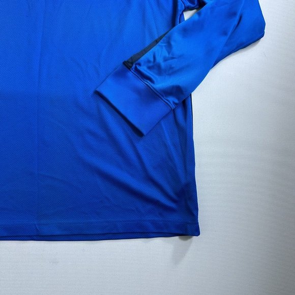 Vintage Y2K Nike Gray Tag Crewneck Pullover Active Sweatshirt Mens Size 2XL Blue - Picture 3 of 9